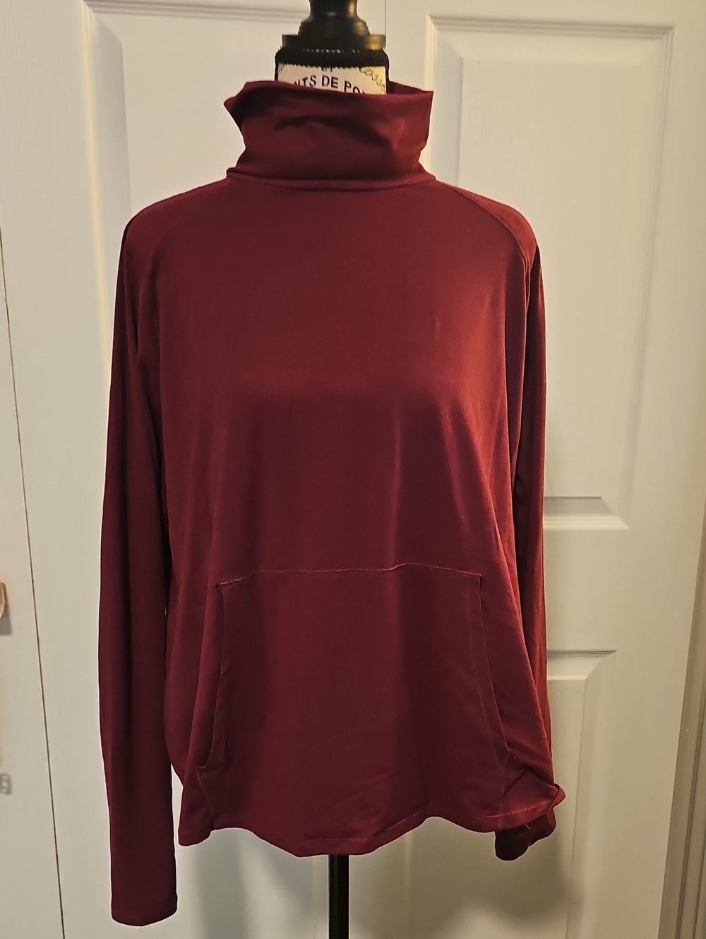 Eddie Bauer Deep Wine Women's Turtleneck Pullover